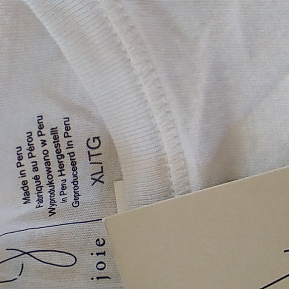 NWT joie sleeveless tee XL - Picture 2 of 7